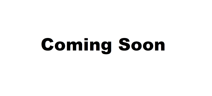 coming Soon